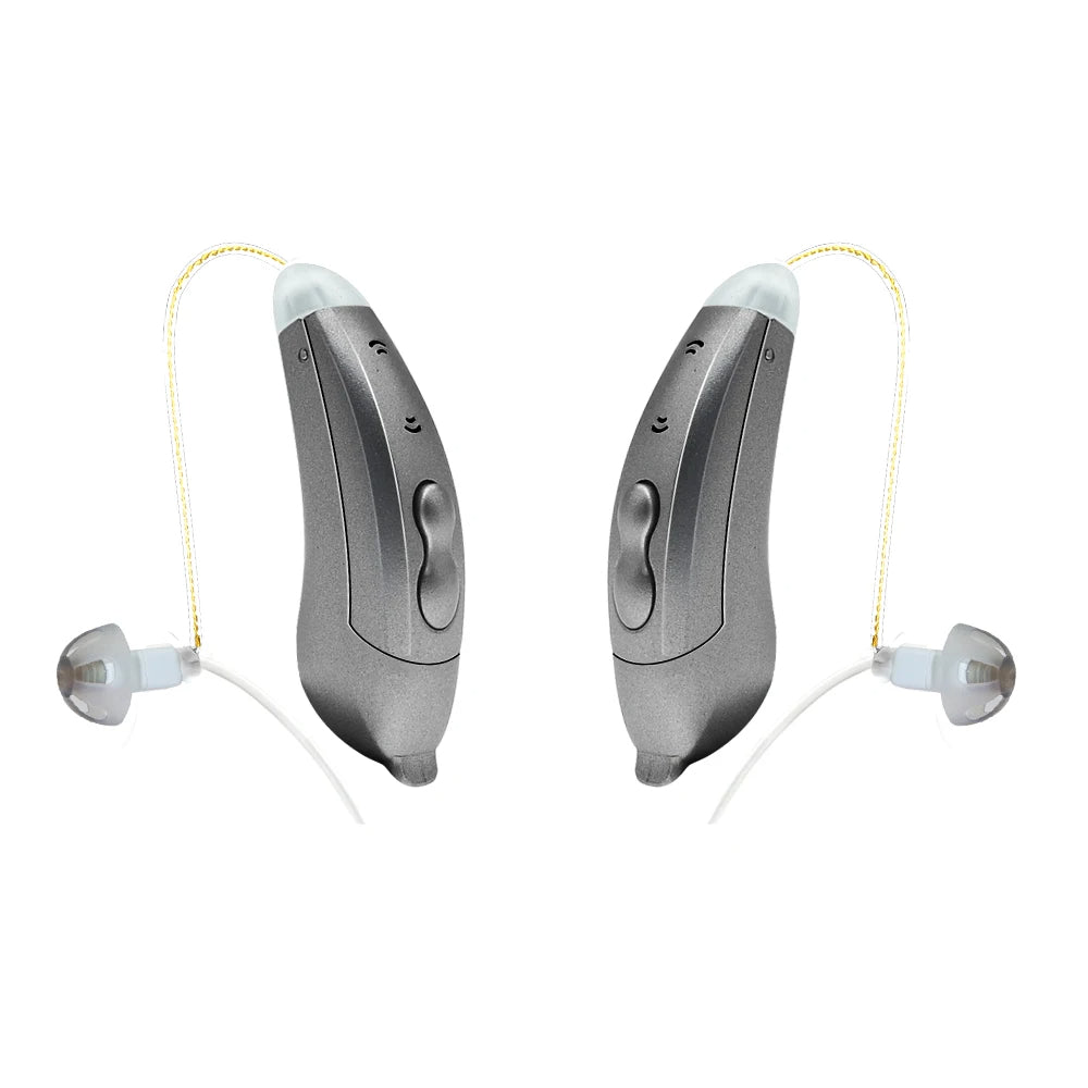 Discreet Behind Ear Hearing Aids With Mobile App