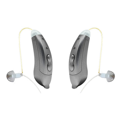 Discreet Behind Ear Hearing Aids With Mobile App