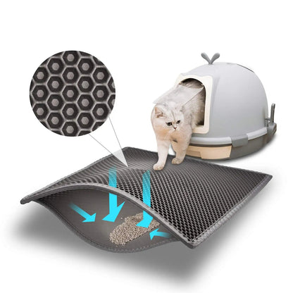 Waterproof Pet Litter Box Mat Protector