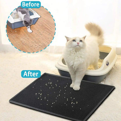 Waterproof Pet Litter Box Mat Protector