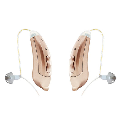 Discreet Behind Ear Hearing Aids With Mobile App