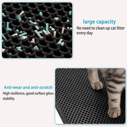 Waterproof Pet Litter Box Mat Protector
