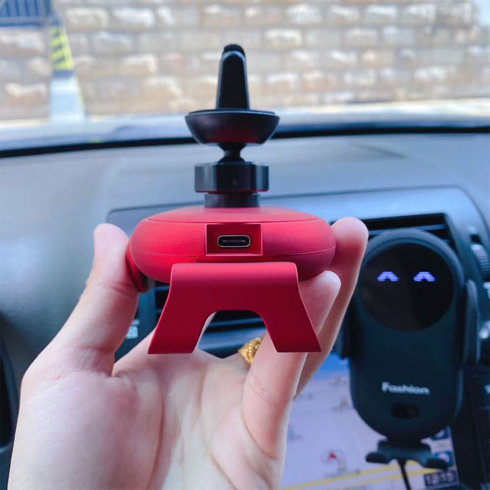 Wireless Car Phone Mount with Quick Charge and Easy Grip