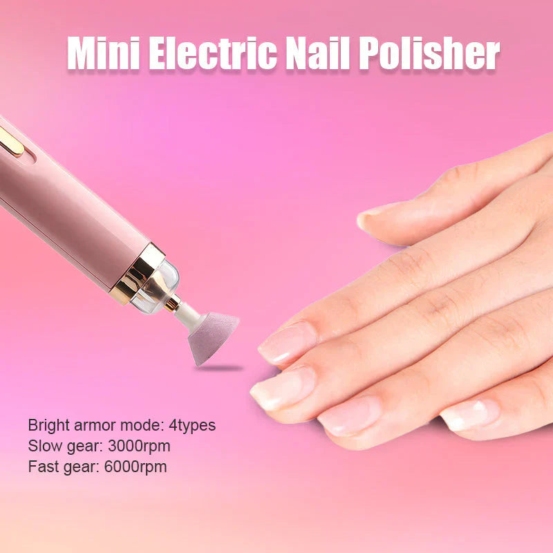 Compact 5-in-1 Nail Drill Kit with LED Light
