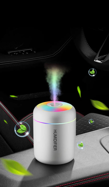 Compact Portable USB Humidifier with Aromatherapy