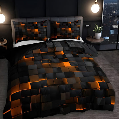 Vibrant Colorful Bedding Quilt Cover Set