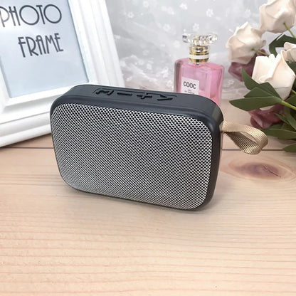 Compact Wireless Bluetooth Speaker with Hi-Fi Stereo Sound