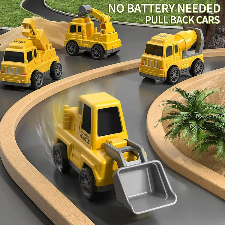 Fun Kids Toy Truck Set with Lights and Sounds