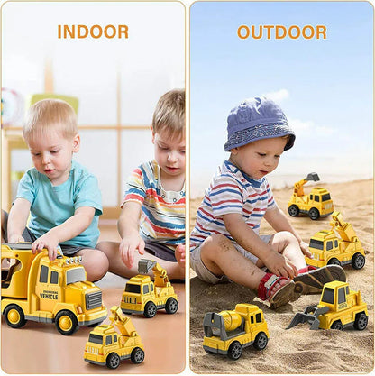 Fun Kids Toy Truck Set with Lights and Sounds