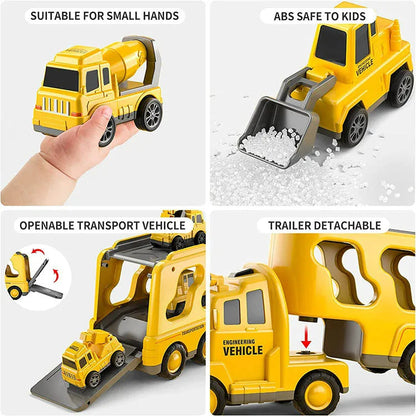 Fun Kids Toy Truck Set with Lights and Sounds
