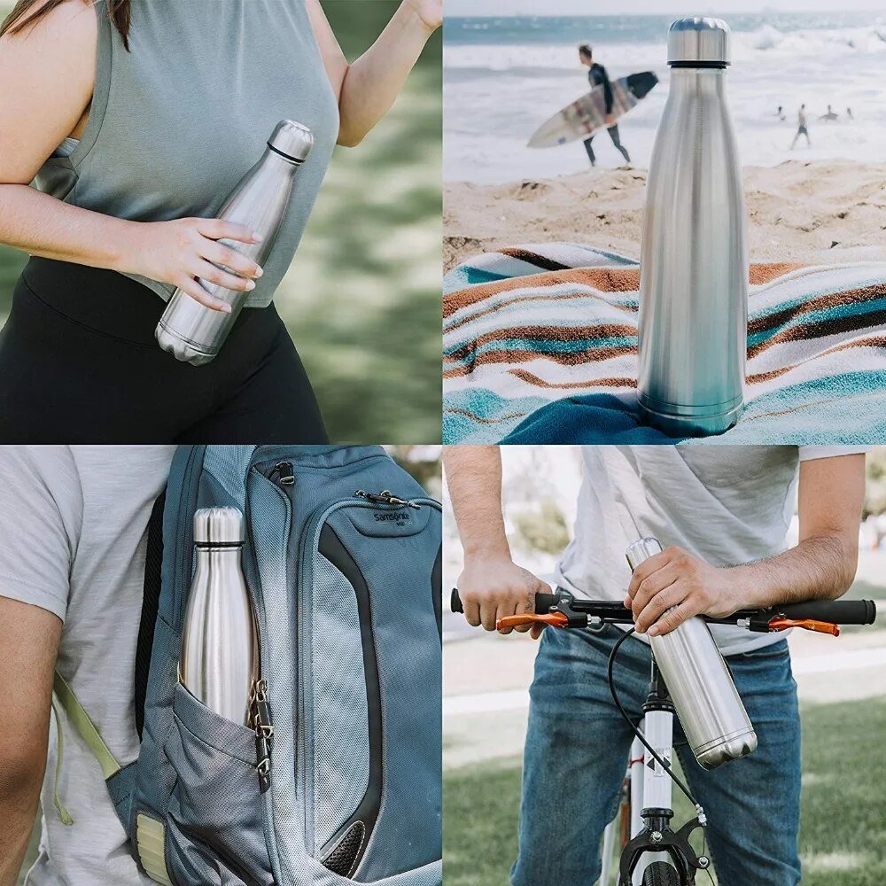 Secure Insulated Water Bottle