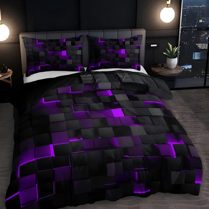 Vibrant Colorful Bedding Quilt Cover Set