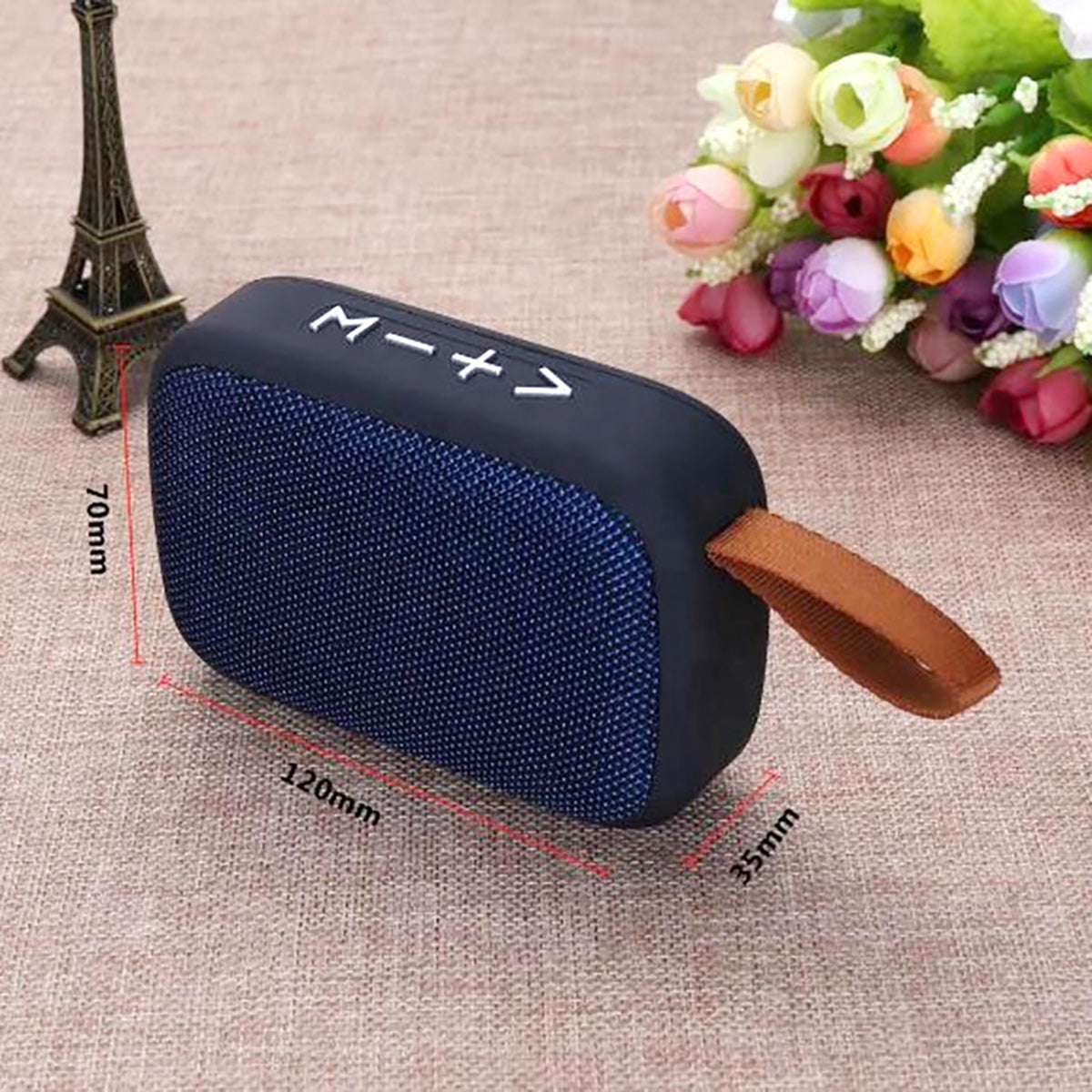 Compact Wireless Bluetooth Speaker with Hi-Fi Stereo Sound