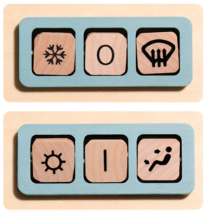 Portable Travel Montessori Activity Board