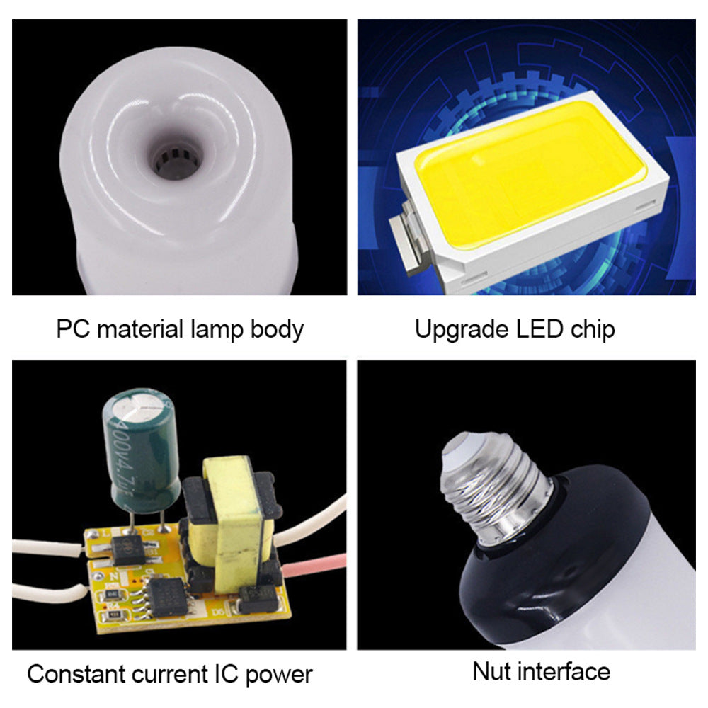 Colorful LED Flame Effect Party Lamp