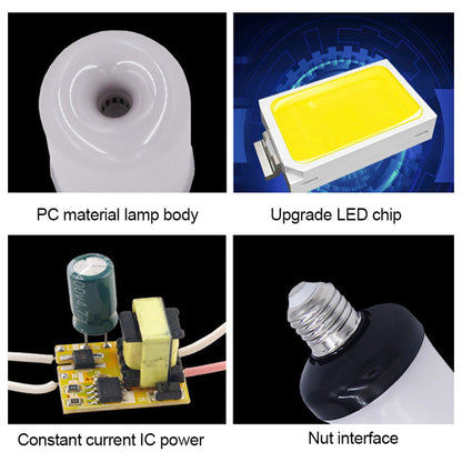 Colorful LED Flame Effect Party Lamp