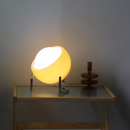 Vintage Glass Desk Lamp - Soft Nordic Table Light