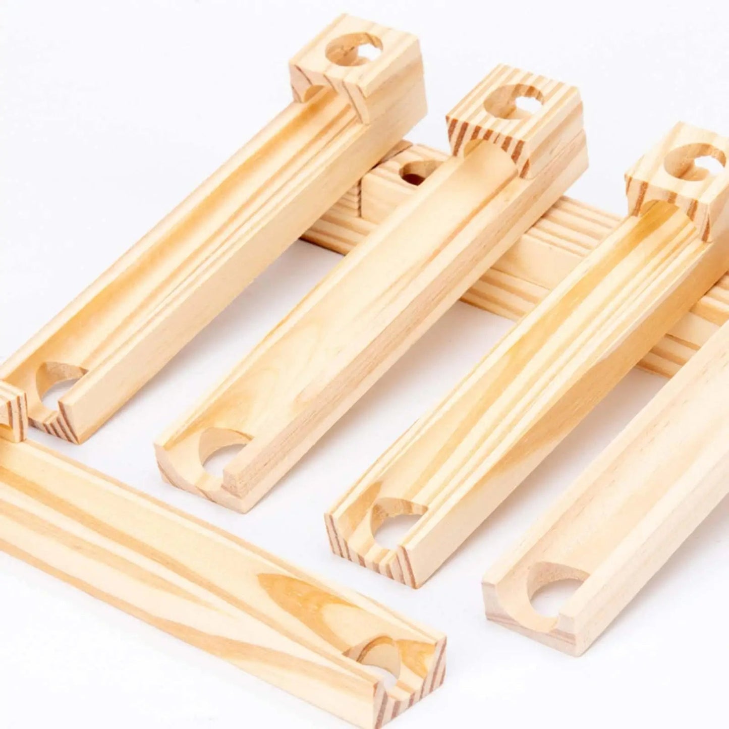 Fun Wooden Marble Coaster Building Set