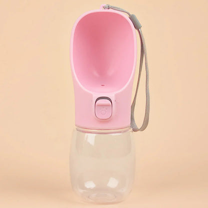Compact Dog Travel Water Bottle - Spill Proof & Convenient