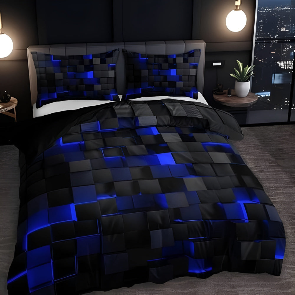 Vibrant Colorful Bedding Quilt Cover Set