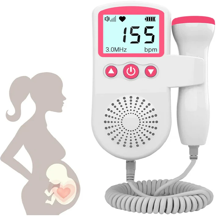 Baby Heartbeat Monitor Fetal Doppler Device - Fesara