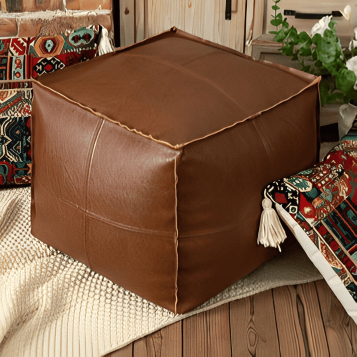 Hidden Storage Ottoman Seat