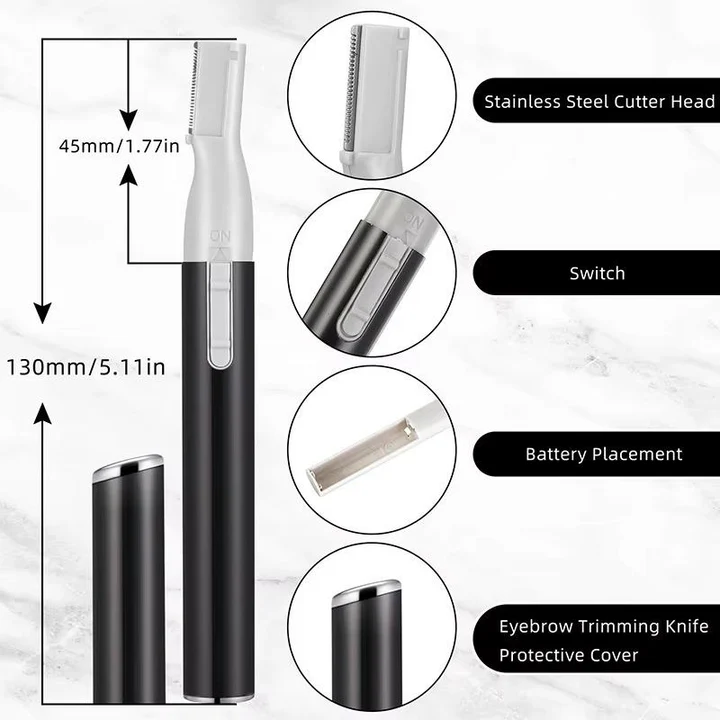 Precision Micro Eyebrow Trimmer Kit