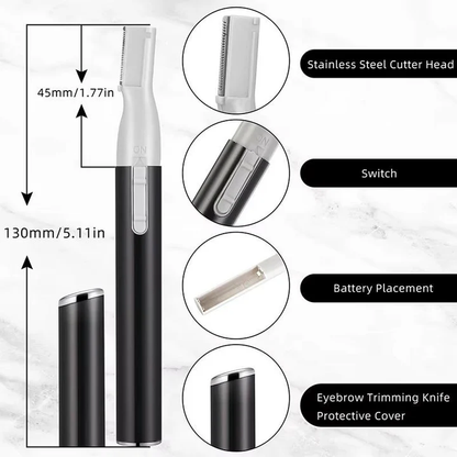Precision Micro Eyebrow Trimmer Kit