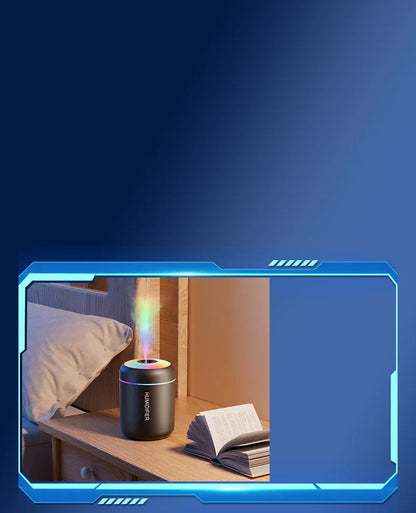 Compact Portable USB Humidifier with Aromatherapy