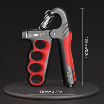 Compact Grip Strength Trainer with Rep Counter