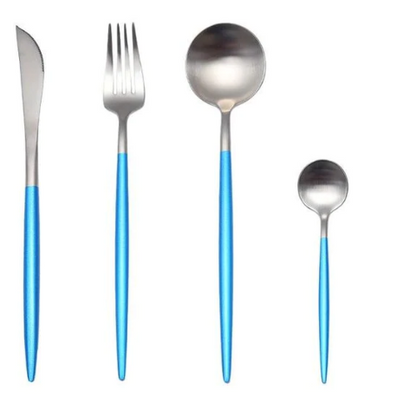 Elegant 24-Piece Silverware Set for Fine Dining