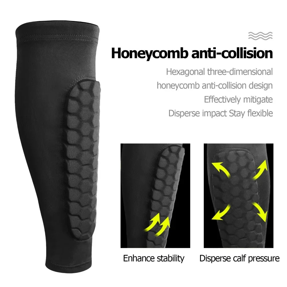 Lightweight Protective Shin Guards with Airflow Design