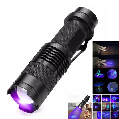 Powerful UV Detection Flashlight for Pet Stain Removal