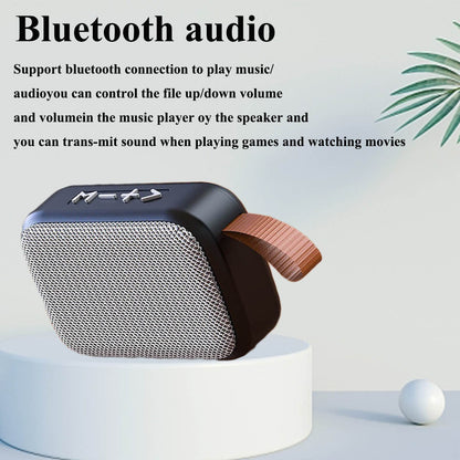 Compact Wireless Bluetooth Speaker with Hi-Fi Stereo Sound