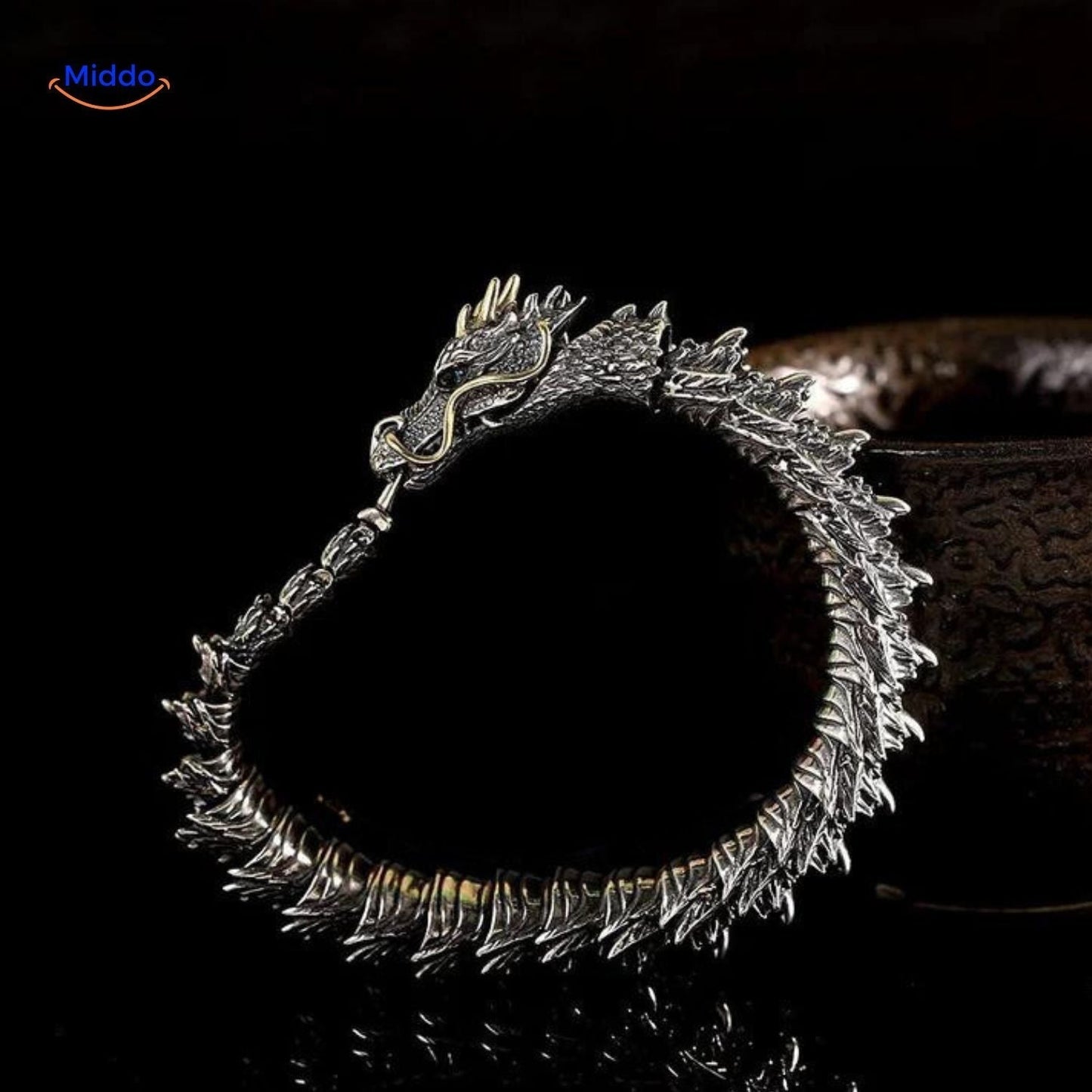 Trendy Leather Wristband for Modern Men - Fesara