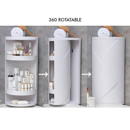 Easy Install 360 Degree Corner Shelf
