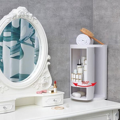 Easy Install 360 Degree Corner Shelf