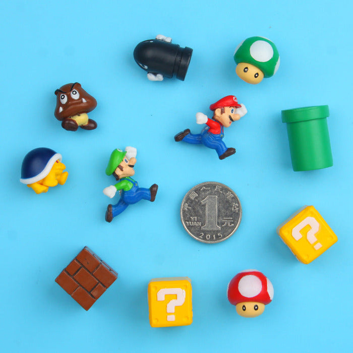 Fun Mario Fridge Magnets for Gamers - Home Decor