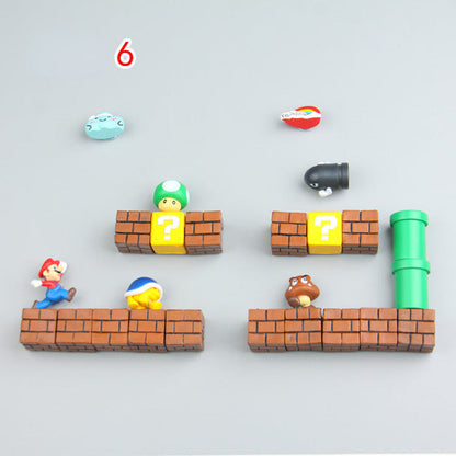 Fun Mario Fridge Magnets for Gamers - Home Decor