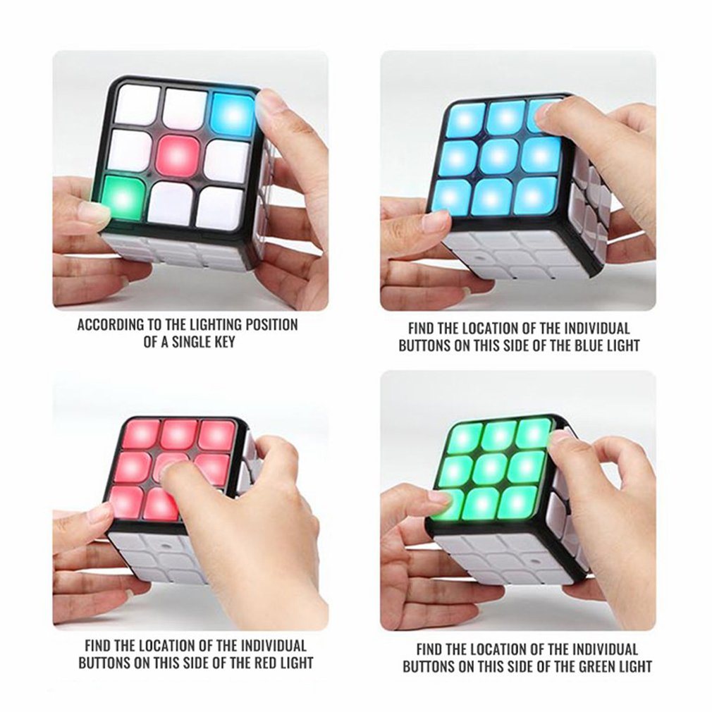 Colorful Music Light Cube Toy