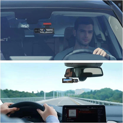 Sharp Dual Camera Car Dashboard Cam - Fesara