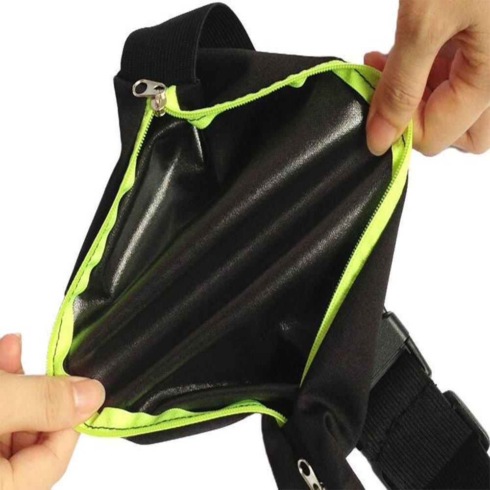Sporty Double Pocket Waist Belt