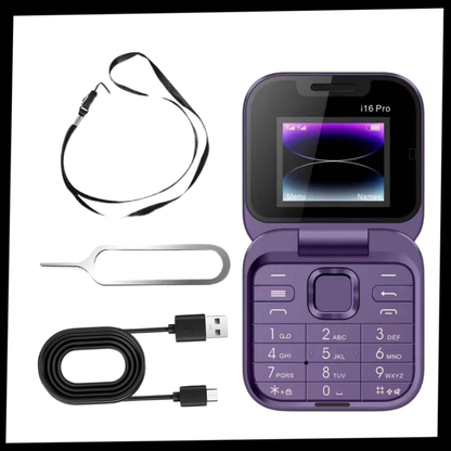 Compact Dual SIM Card Cell Phone
