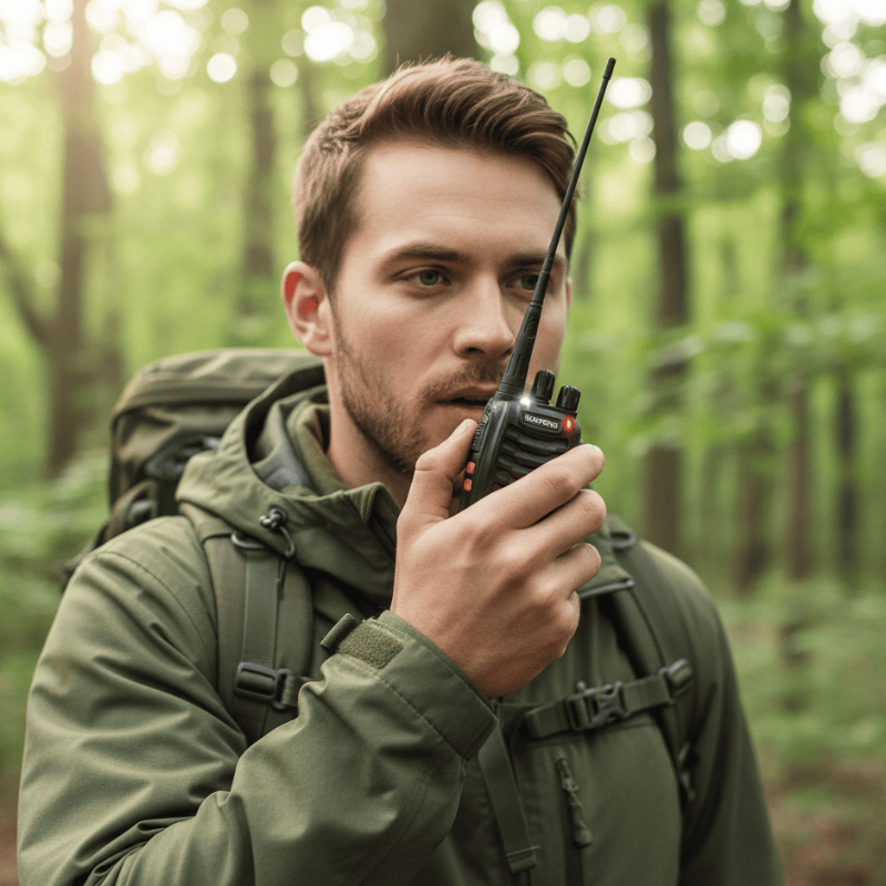 Long Range Two Way Radio Walkie Talkies Set