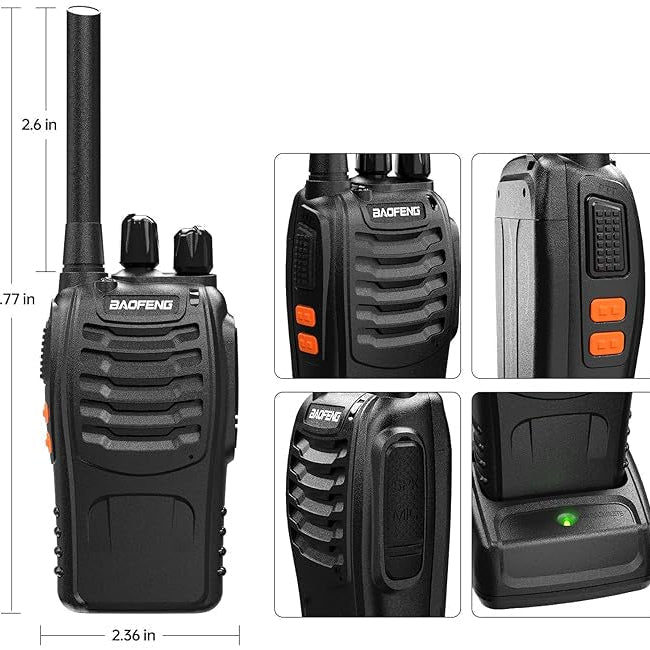 Long Range Two Way Radio Walkie Talkies Set