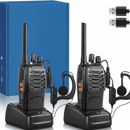 Long Range Two Way Radio Walkie Talkies Set - Fesara