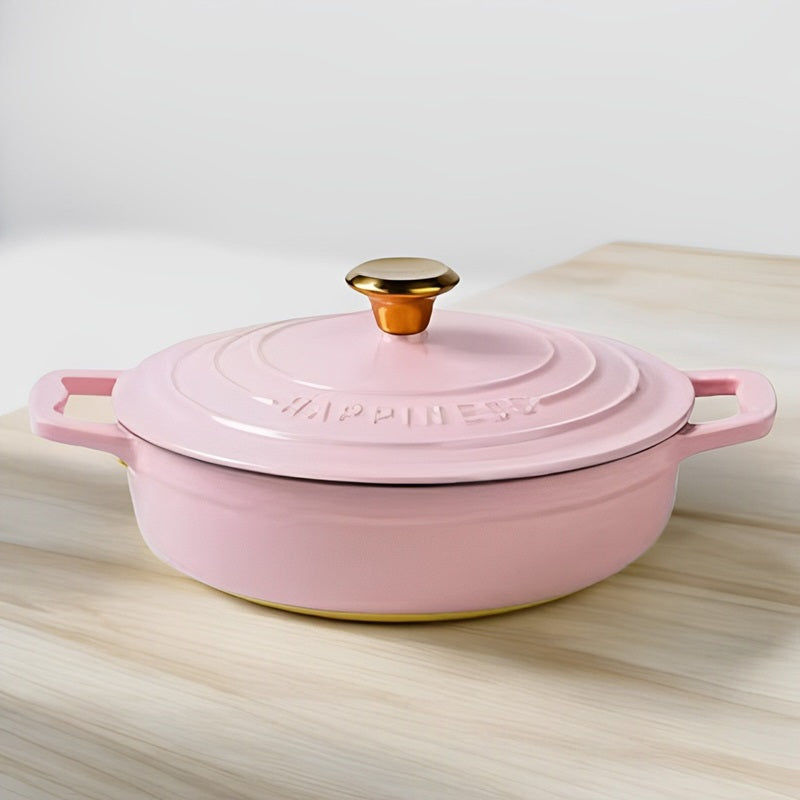 Heavy Duty Enamel Cast Iron Cooking Pot