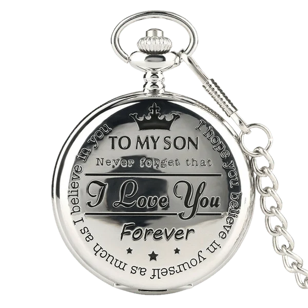 Classic Quartz Chain Watch for Men