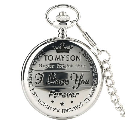 Classic Quartz Chain Watch for Men