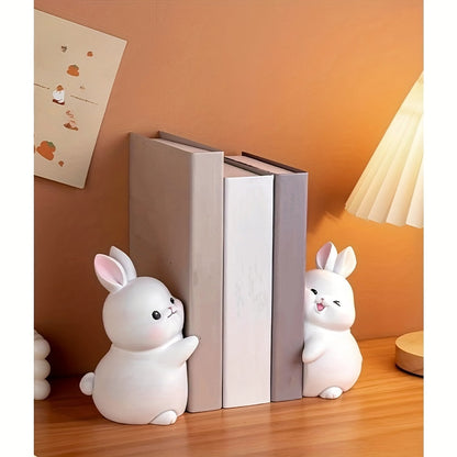Cute Rabbit Book Ends